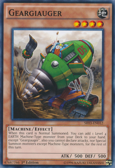 Geargiauger [SR03-EN012] Common | Jomio and Rueliete's Cards and Comics
