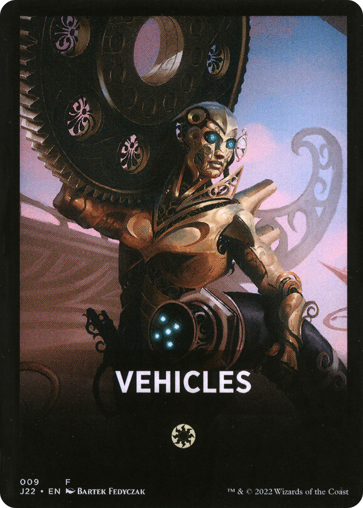 Vehicles Theme Card [Jumpstart 2022 Front Cards] | Jomio and Rueliete's Cards and Comics