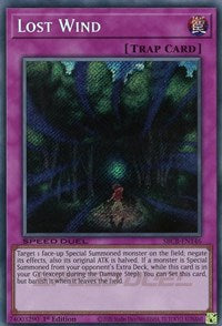 Lost Wind (Secret) [SBCB-EN146] Secret Rare | Jomio and Rueliete's Cards and Comics
