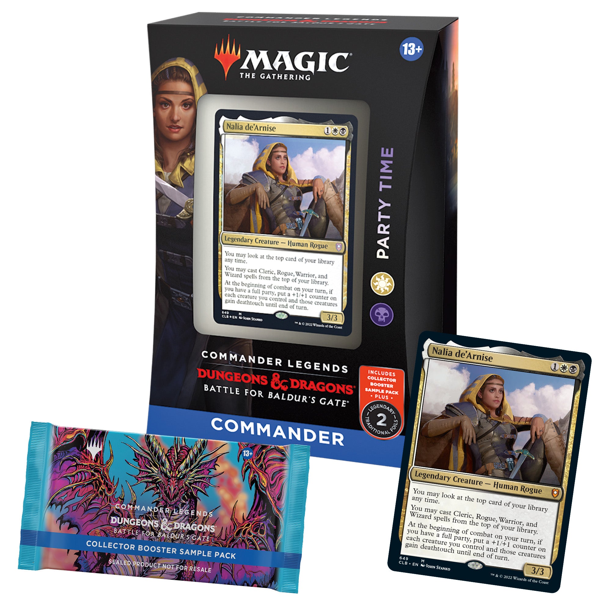 Commander Legends: Battle for Baldur's Gate - Commander Deck (Party Time) | Jomio and Rueliete's Cards and Comics