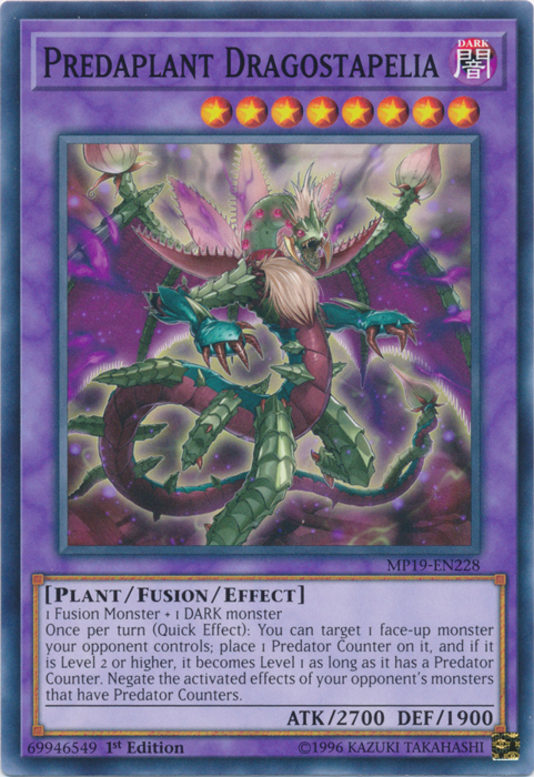 Predaplant Dragostapelia [MP19-EN228] Common | Jomio and Rueliete's Cards and Comics