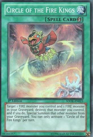 Circle of the Fire Kings [SDOK-EN023] Super Rare | Jomio and Rueliete's Cards and Comics