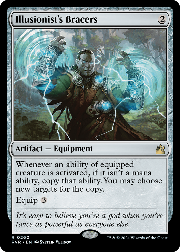Illusionist's Bracers [Ravnica Remastered] | Jomio and Rueliete's Cards and Comics