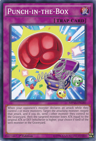 Punch-in-the-Box [MP15-EN180] Common | Jomio and Rueliete's Cards and Comics