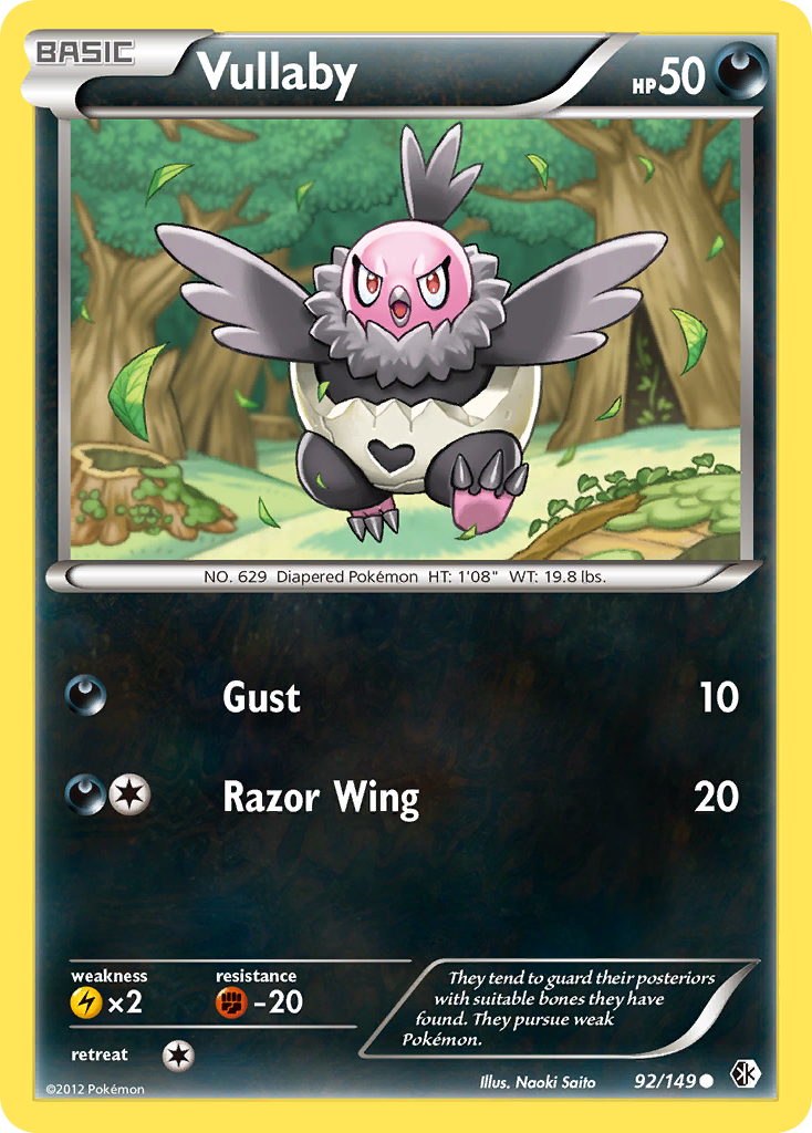 Vullaby (92/149) [Black & White: Boundaries Crossed] | Jomio and Rueliete's Cards and Comics