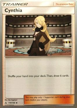 Cynthia (119/156) (Garbanette - Magnus Pedersen) [World Championships 2018] | Jomio and Rueliete's Cards and Comics