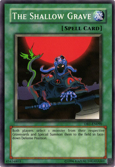 The Shallow Grave [DB1-EN090] Common | Jomio and Rueliete's Cards and Comics