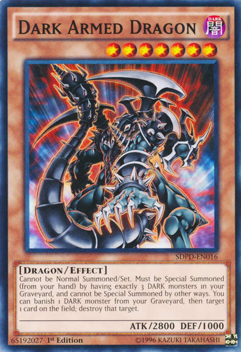 Dark Armed Dragon [SDPD-EN016] Common | Jomio and Rueliete's Cards and Comics