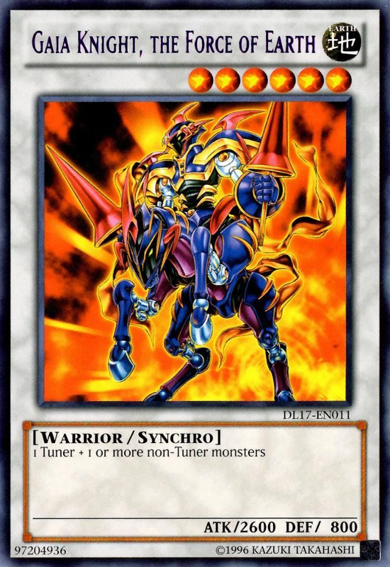 Gaia Knight, the Force of Earth (Purple) [DL17-EN011] Rare | Jomio and Rueliete's Cards and Comics