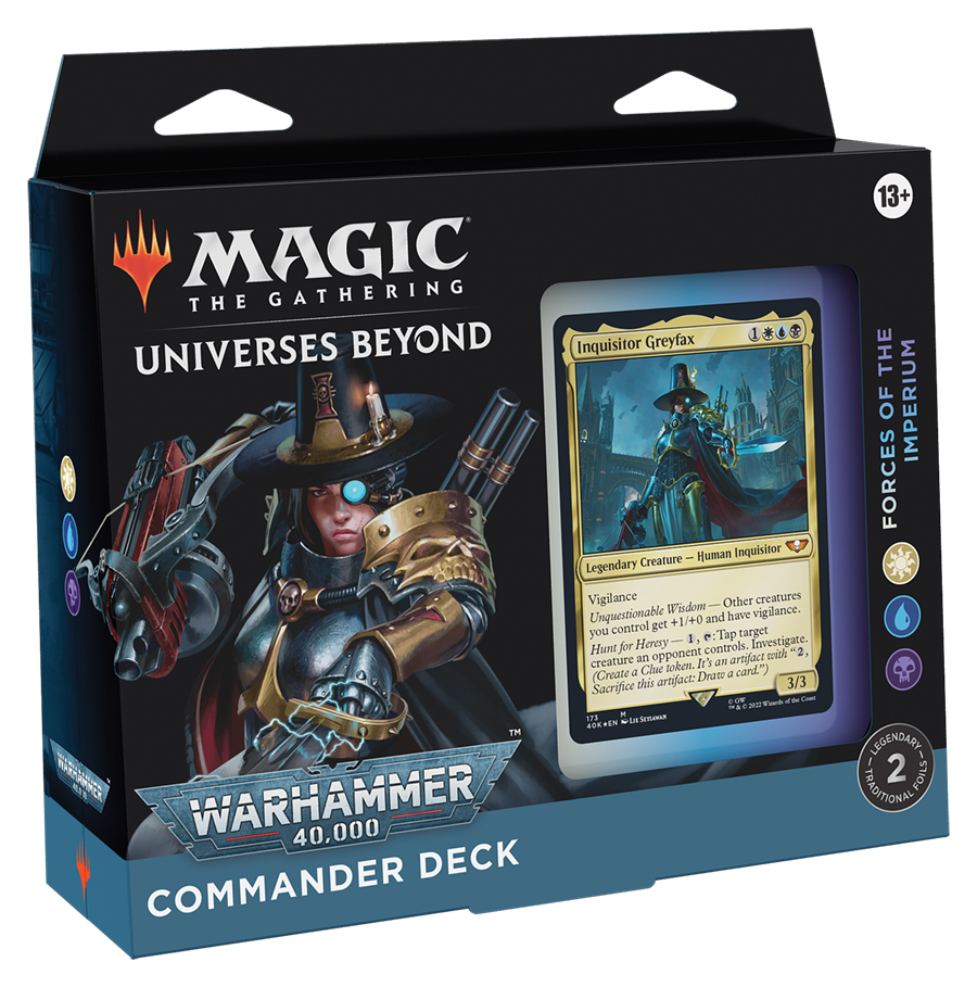 Warhammer 40,000 - Commander Deck (Forces of the Imperium) | Jomio and Rueliete's Cards and Comics