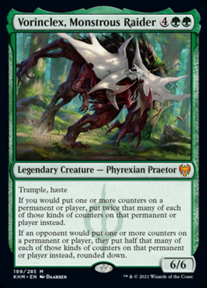 Vorinclex, Monstrous Raider [Kaldheim] | Jomio and Rueliete's Cards and Comics