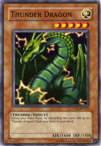 Thunder Dragon [CP02-EN015] Common | Jomio and Rueliete's Cards and Comics