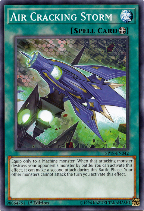 Air Cracking Storm [SP18-EN042] Common | Jomio and Rueliete's Cards and Comics
