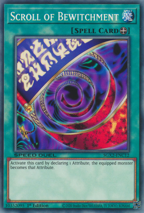 Scroll of Bewitchment [SGX2-ENC12] Common | Jomio and Rueliete's Cards and Comics