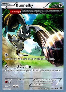 Bunnelby (121/160) (Primal Groudon - Alejandro Ng-Guzman) [World Championships 2015] | Jomio and Rueliete's Cards and Comics