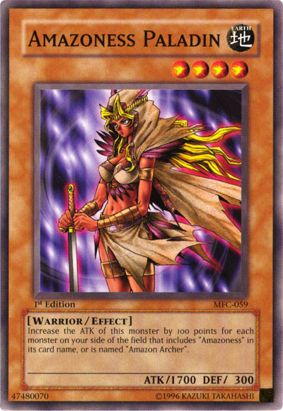 Amazoness Paladin [MFC-059] Common | Jomio and Rueliete's Cards and Comics
