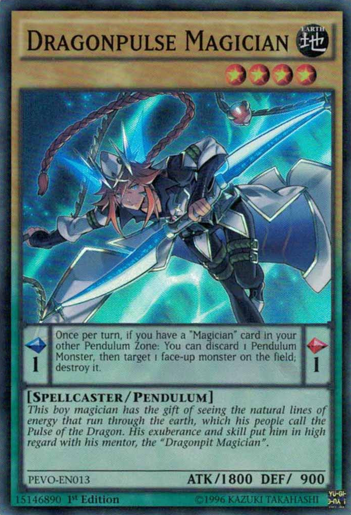 Dragonpulse Magician [PEVO-EN013] Super Rare | Jomio and Rueliete's Cards and Comics