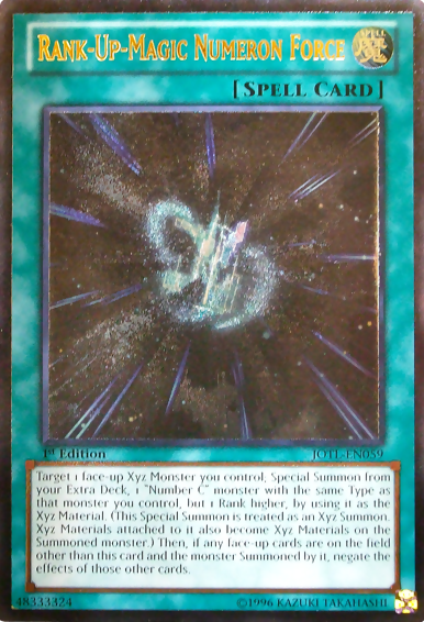Rank-Up-Magic Numeron Force (UTR) [JOTL-EN059] Ultimate Rare | Jomio and Rueliete's Cards and Comics