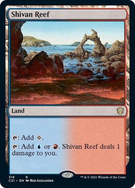 Shivan Reef [Commander 2021] | Jomio and Rueliete's Cards and Comics