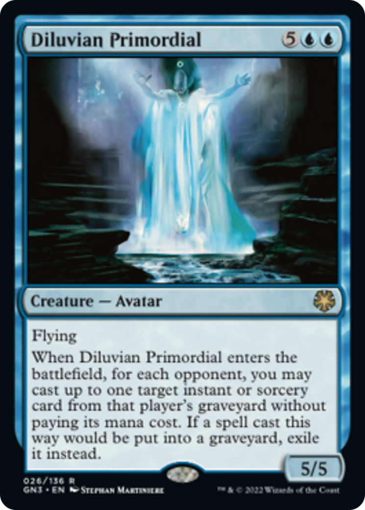 Diluvian Primordial [Game Night: Free-for-All] | Jomio and Rueliete's Cards and Comics