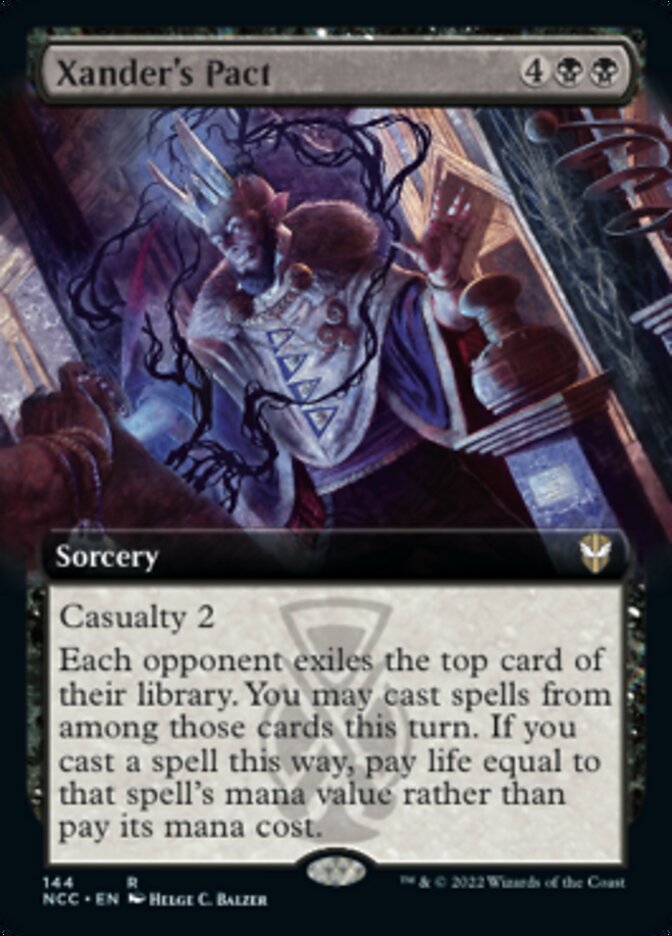 Xander's Pact (Extended Art) [Streets of New Capenna Commander] | Jomio and Rueliete's Cards and Comics