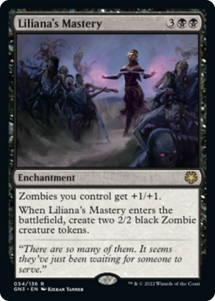 Liliana's Mastery [Game Night: Free-for-All] | Jomio and Rueliete's Cards and Comics