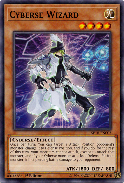 Cyberse Wizard [SP18-EN003] Common | Jomio and Rueliete's Cards and Comics