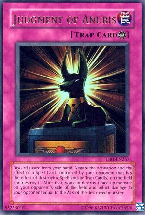 Judgment of Anubis [DR1-EN267] Ultra Rare | Jomio and Rueliete's Cards and Comics