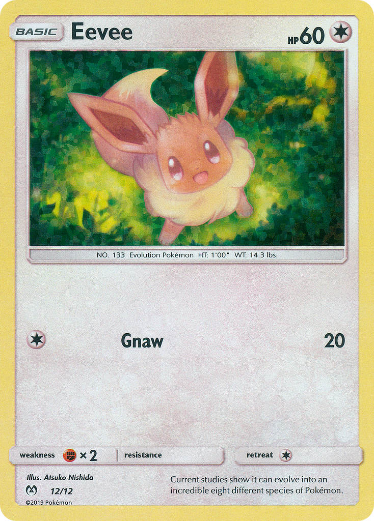 Eevee (12/12) [McDonald's Promos: 2019 Collection] | Jomio and Rueliete's Cards and Comics