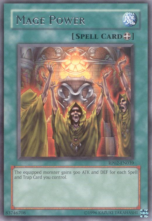 Mage Power [RP02-EN039] Rare | Jomio and Rueliete's Cards and Comics