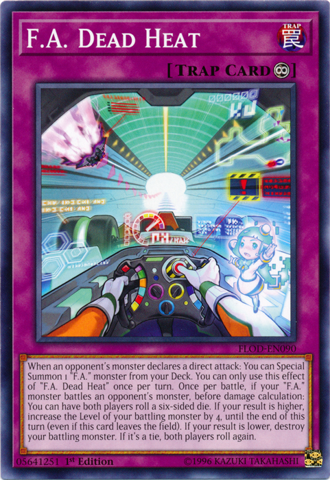 F.A. Dead Heat [FLOD-EN090] Common | Jomio and Rueliete's Cards and Comics