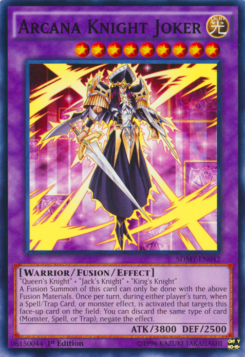 Arcana Knight Joker [SDMY-EN042] Common | Jomio and Rueliete's Cards and Comics