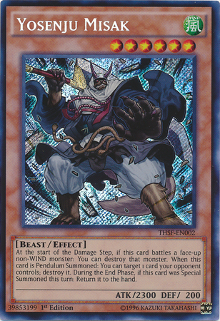 Yosenju Misak [THSF-EN002] Secret Rare | Jomio and Rueliete's Cards and Comics