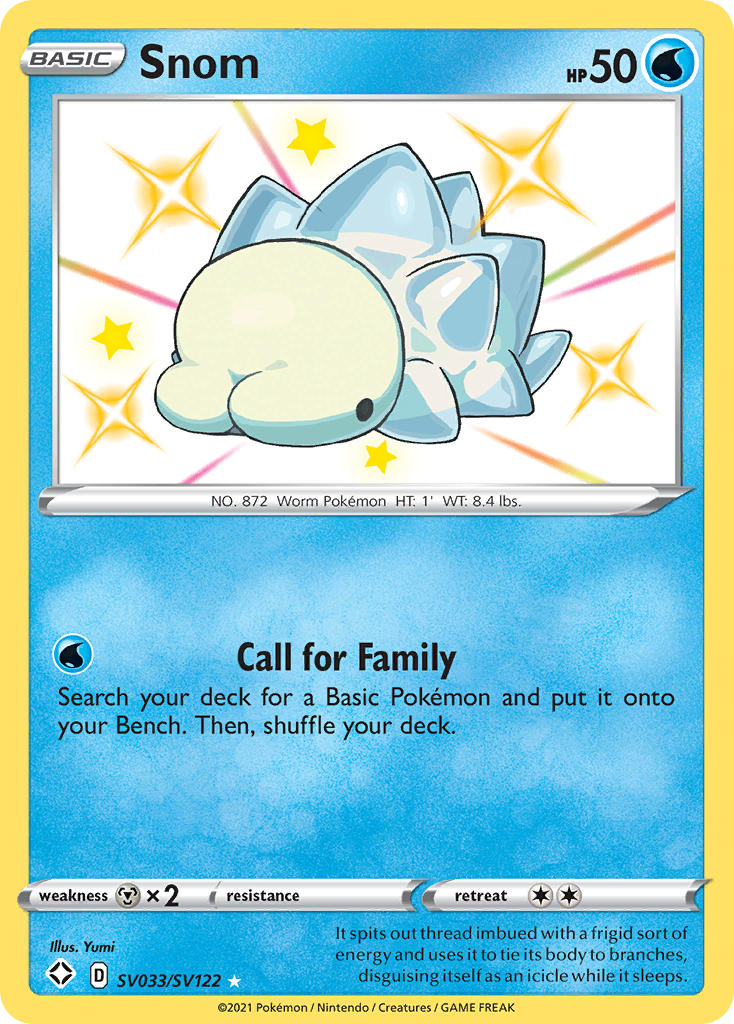 Snom (SV033/SV122) [Sword & Shield: Shining Fates] | Jomio and Rueliete's Cards and Comics