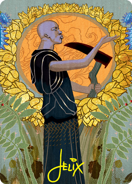 Cultivate Art Card (Gold-Stamped Signature) [Strixhaven: School of Mages Art Series] | Jomio and Rueliete's Cards and Comics
