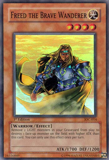 Freed the Brave Wanderer [IOC-014] Super Rare | Jomio and Rueliete's Cards and Comics