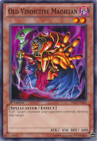 Old Vindictive Magician [YS13-EN020] Common | Jomio and Rueliete's Cards and Comics