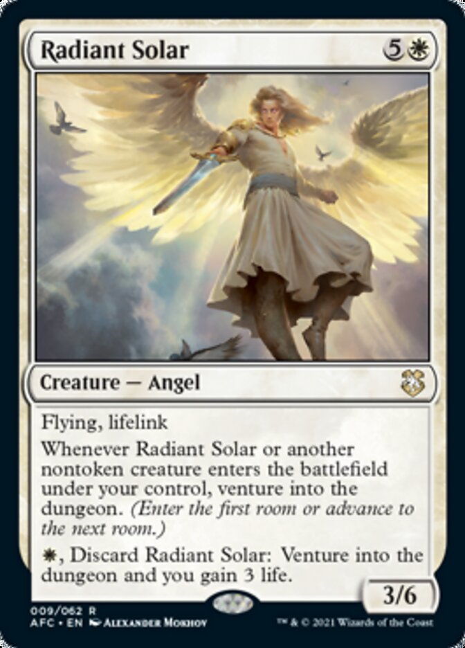 Radiant Solar [Dungeons & Dragons: Adventures in the Forgotten Realms Commander] | Jomio and Rueliete's Cards and Comics