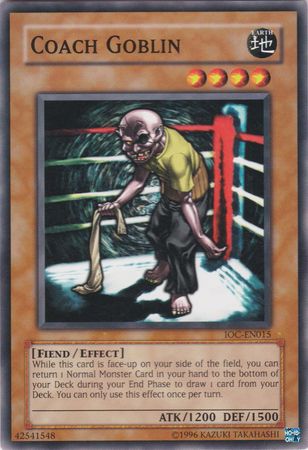 Coach Goblin [IOC-EN015] Common | Jomio and Rueliete's Cards and Comics