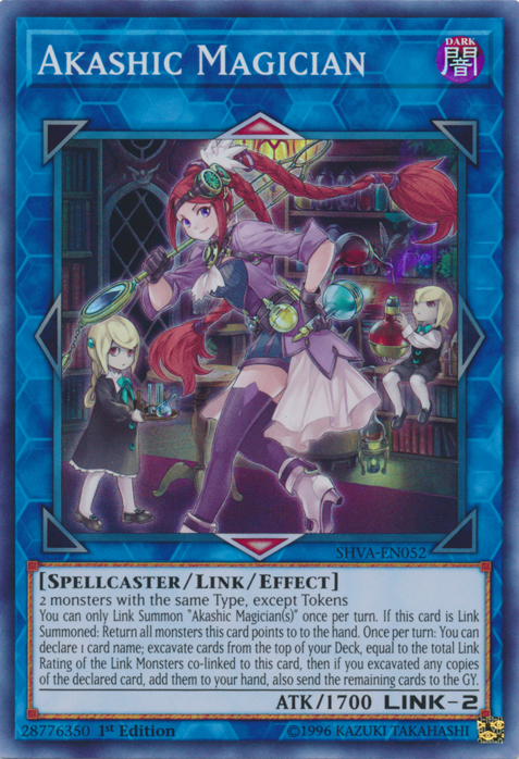 Akashic Magician [SHVA-EN052] Super Rare | Jomio and Rueliete's Cards and Comics