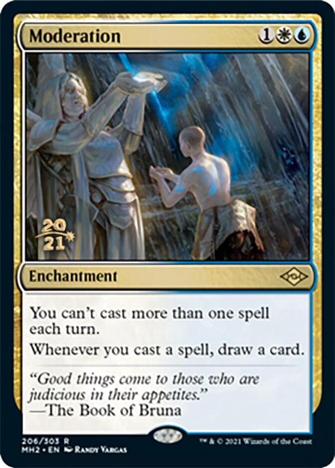Moderation [Modern Horizons 2 Prerelease Promos] | Jomio and Rueliete's Cards and Comics