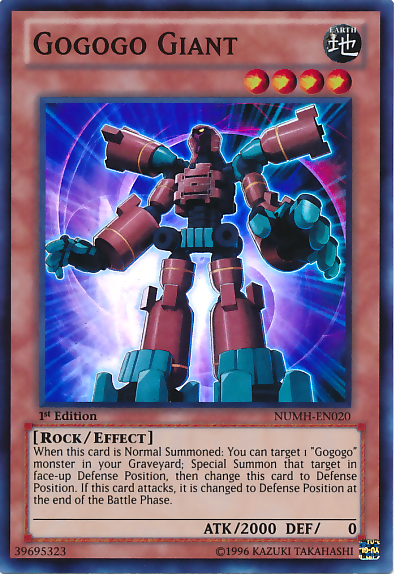 Gogogo Giant [NUMH-EN020] Super Rare | Jomio and Rueliete's Cards and Comics