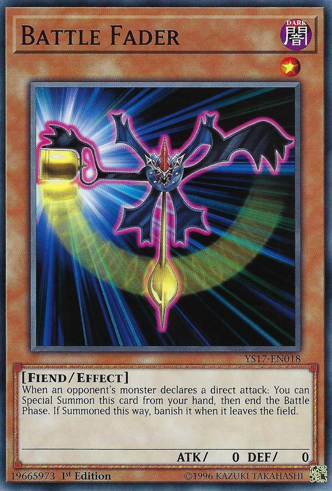 Battle Fader [YS17-EN018] Common | Jomio and Rueliete's Cards and Comics