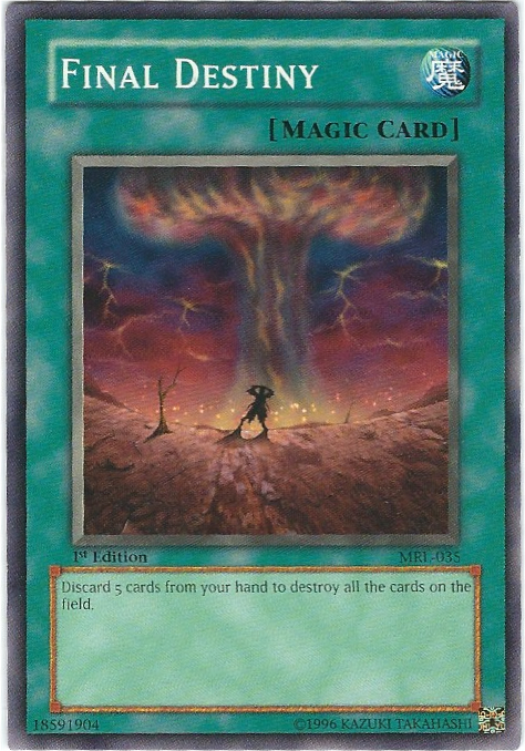 Final Destiny [MRL-035] Common | Jomio and Rueliete's Cards and Comics