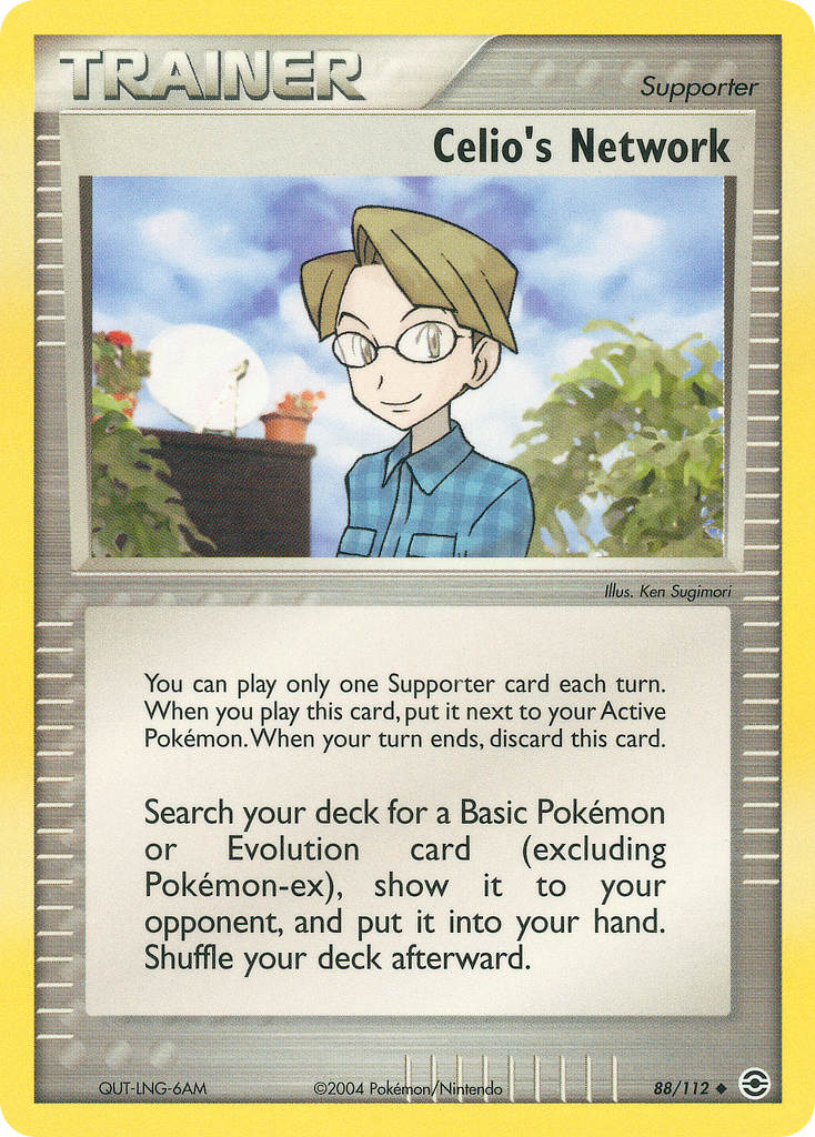 Celio's Network (88/112) [EX: Battle Stadium] | Jomio and Rueliete's Cards and Comics
