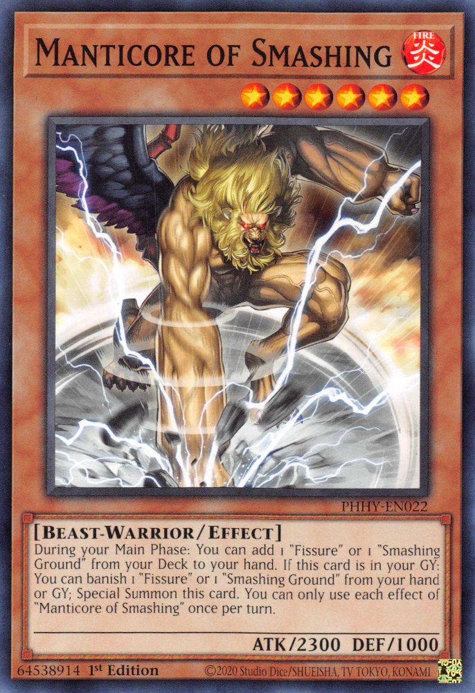 Manticore of Smashing [PHHY-EN022] Common | Jomio and Rueliete's Cards and Comics