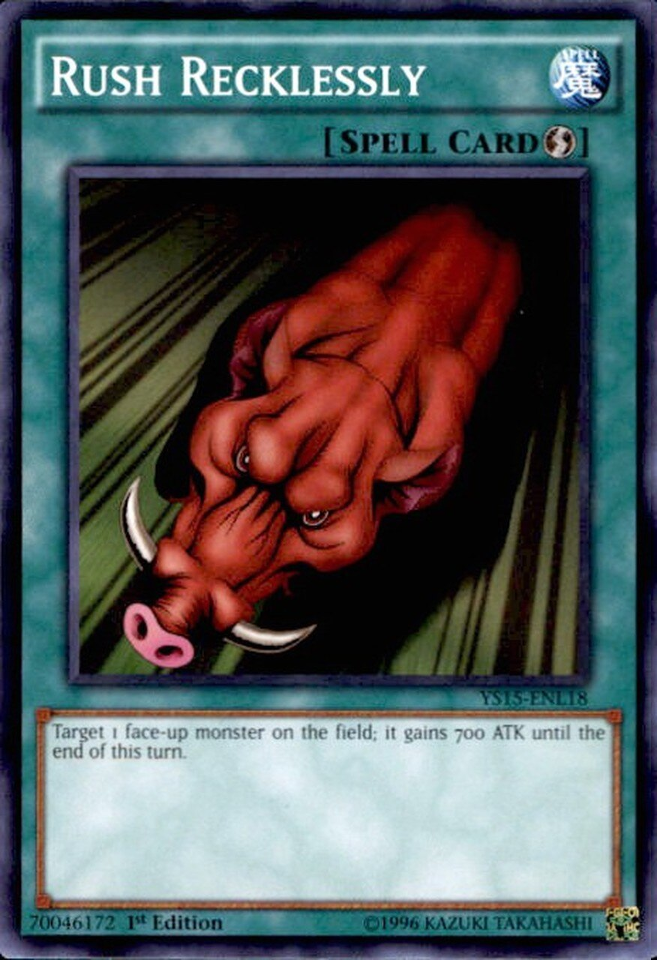 Rush Recklessly [YS15-ENL18] Common | Jomio and Rueliete's Cards and Comics