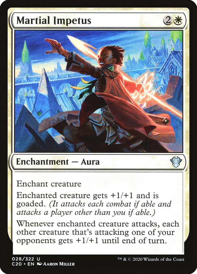Martial Impetus [Commander 2020] | Jomio and Rueliete's Cards and Comics