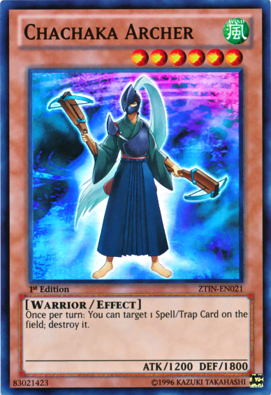 Chachaka Archer [ZTIN-EN021] Super Rare | Jomio and Rueliete's Cards and Comics