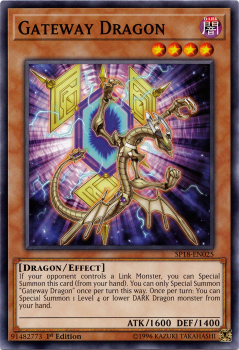 Gateway Dragon [SP18-EN025] Common | Jomio and Rueliete's Cards and Comics